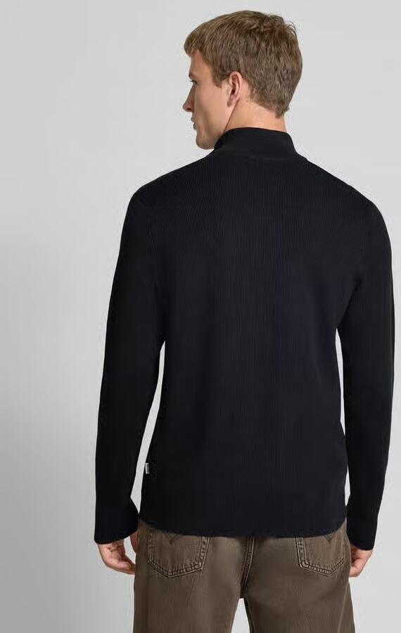 Only & Sons Regular fit gebreide pullover met opstaande kraag model 'PHIL' - Foto 4