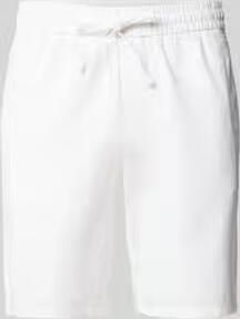 Only & Sons regular fit short van mix van katoen en linnen model 'LINUS' - Foto 3