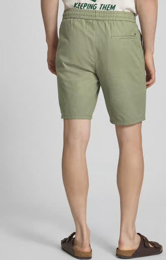 Only & Sons regular fit short van mix van katoen en linnen model 'LINUS' - Foto 7