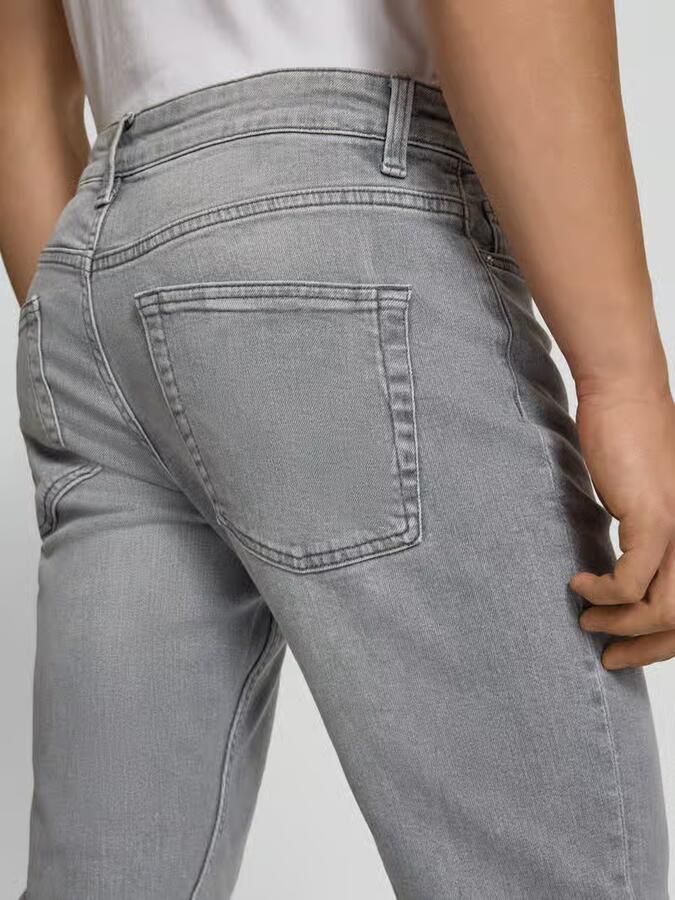 Only & Sons regular fit straight leg jeans van katoenmix model 'WEFT'