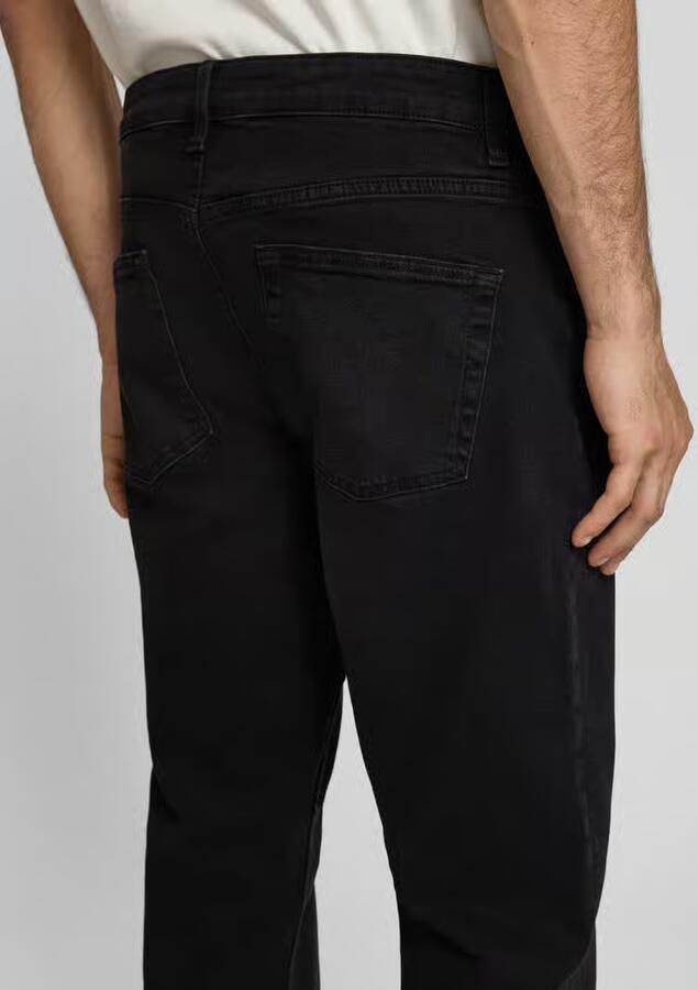 Only & Sons regular fit straight leg jeans van katoenmix model 'WEFT'