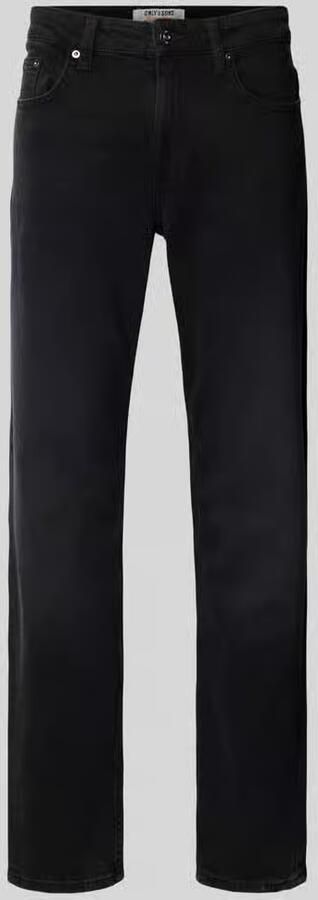 Only & Sons regular fit straight leg jeans van katoenmix model 'WEFT' - Foto 2
