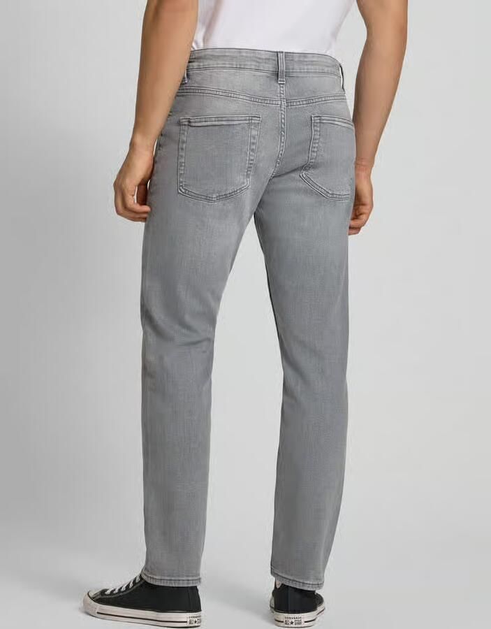 Only & Sons regular fit straight leg jeans van katoenmix model 'WEFT'