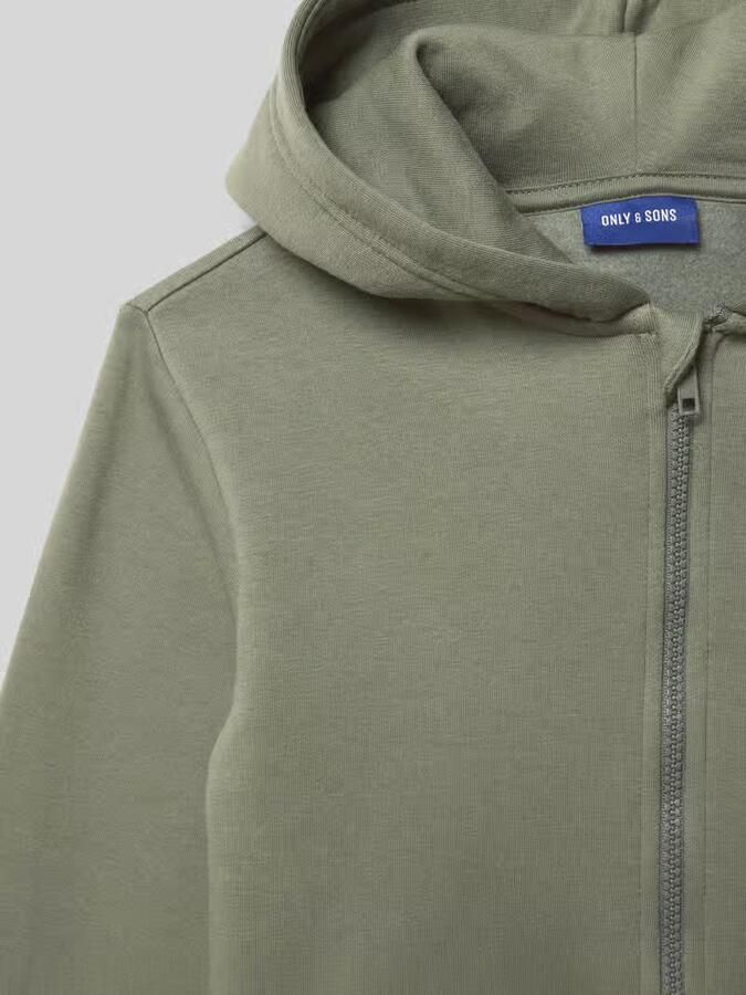 Only & Sons Regular fit sweatjack van katoenmix model 'CERCES' - Foto 5