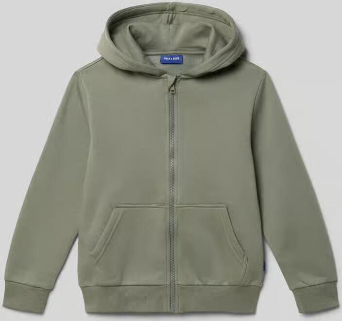 Only & Sons Regular fit sweatjack van katoenmix model 'CERCES' - Foto 6