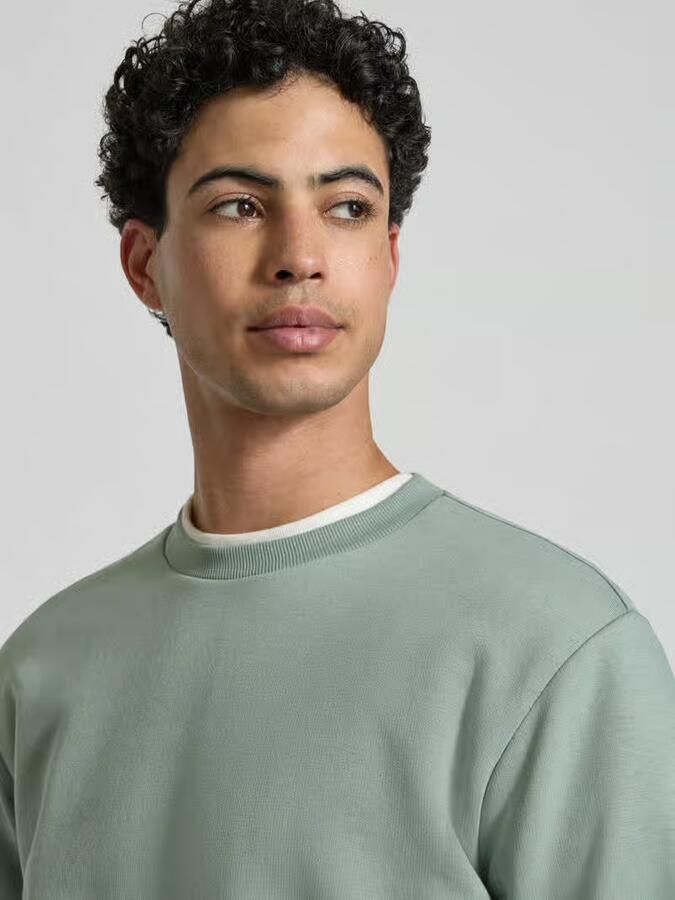 Only & Sons Regular fit sweatshirt van katoenmix model 'CERES' - Foto 3