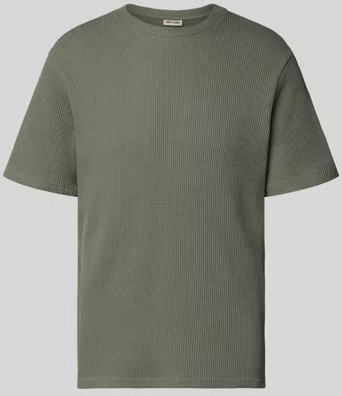 Only & Sons regular fit T-shirt van katoenmix model 'TOBIE' - Foto 2