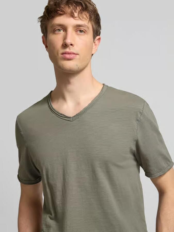 Only & Sons Regular fit T-shirt van puur katoen Model 'BENNE LONGY' - Foto 2
