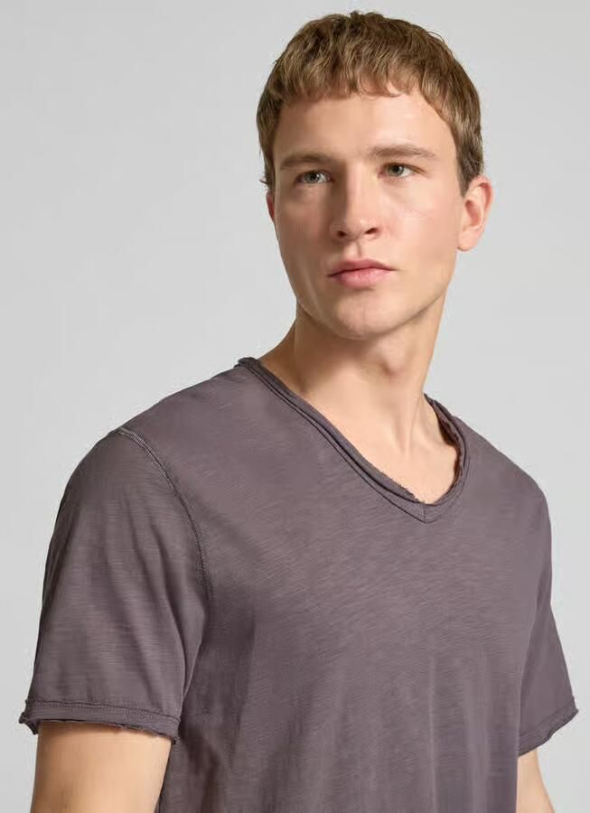 Only & Sons Regular fit T-shirt van puur katoen Model 'BENNE LONGY' - Foto 2