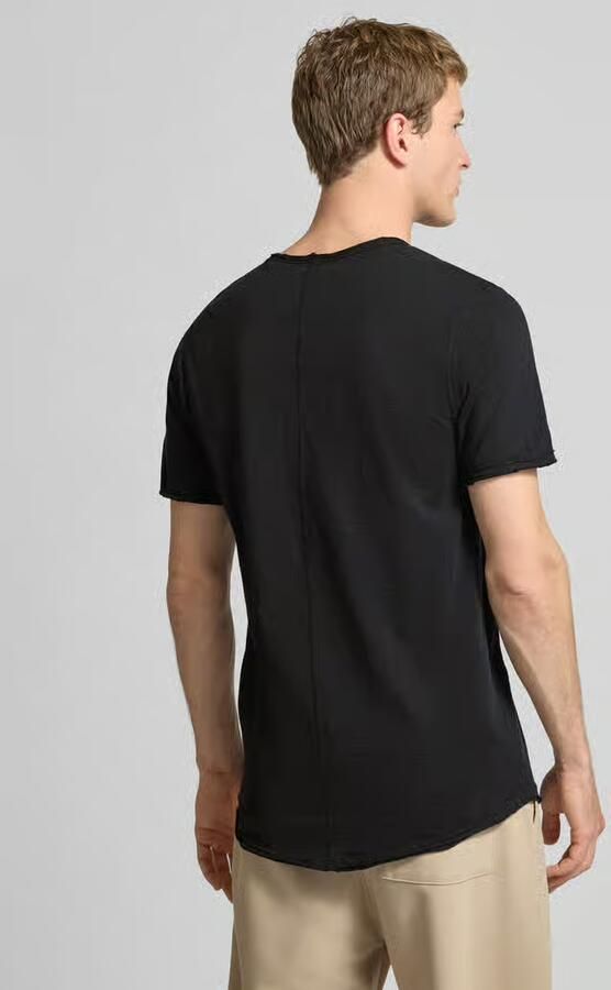 Only & Sons Regular fit T-shirt van puur katoen Model 'BENNE LONGY' - Foto 4