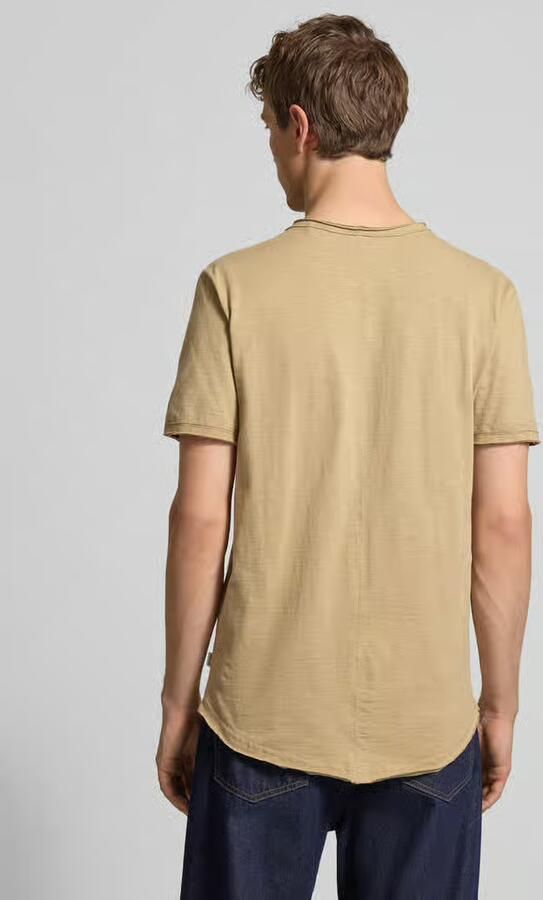Only & Sons Regular fit T-shirt van puur katoen Model 'BENNE LONGY' - Foto 3