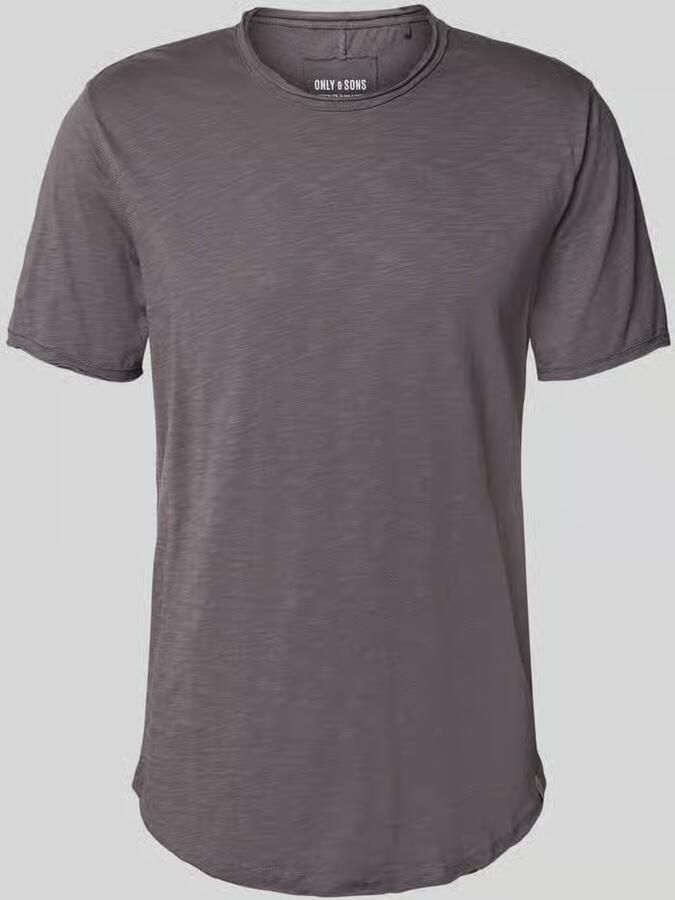 Only & Sons Regular fit T-shirt van puur katoen model 'Bennie'