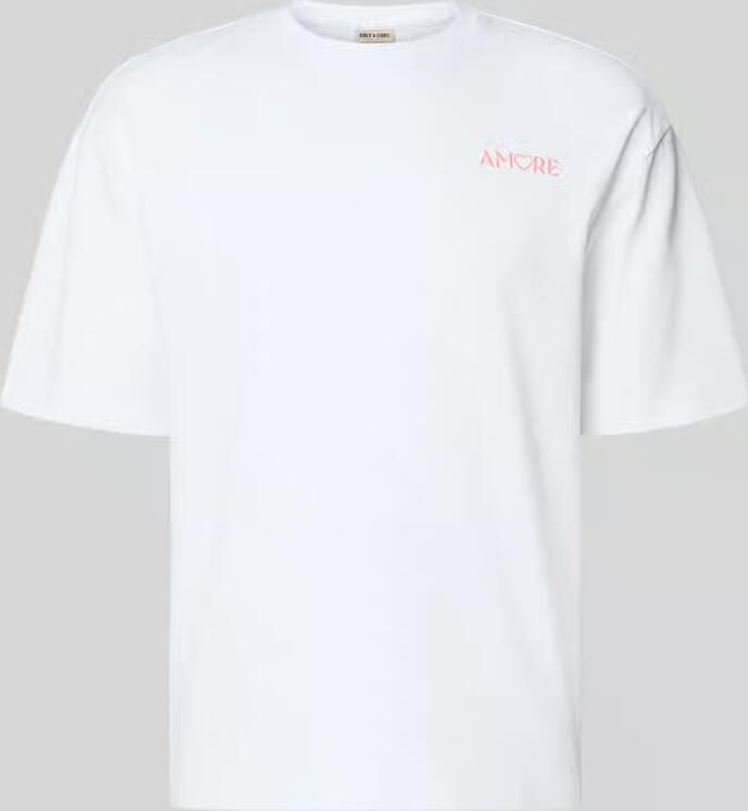 Only & Sons regular fit T-shirt van puur katoen model 'CASPIAN AIRFLEX AMORE' - Foto 3