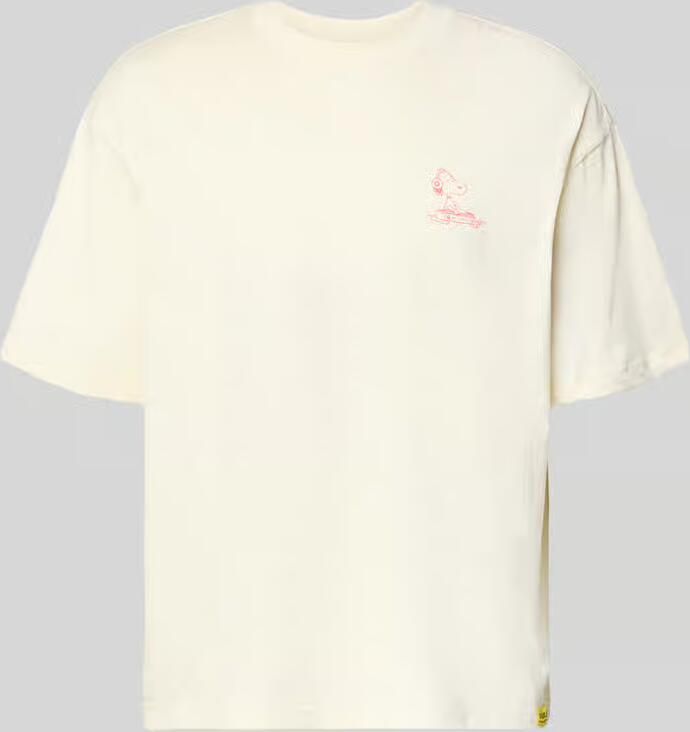 Only & Sons Regular fit T-shirt van puur katoen Model 'PEANUTS' - Foto 2