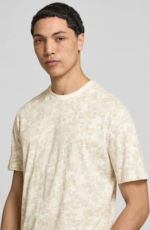 Only & Sons regular fit T-shirt van puur katoen model 'PERRY' - Foto 4