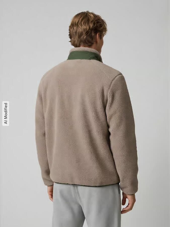 Only & Sons Regular Fit teddyjack met opstaande kraag model 'DALLAS' - Foto 2