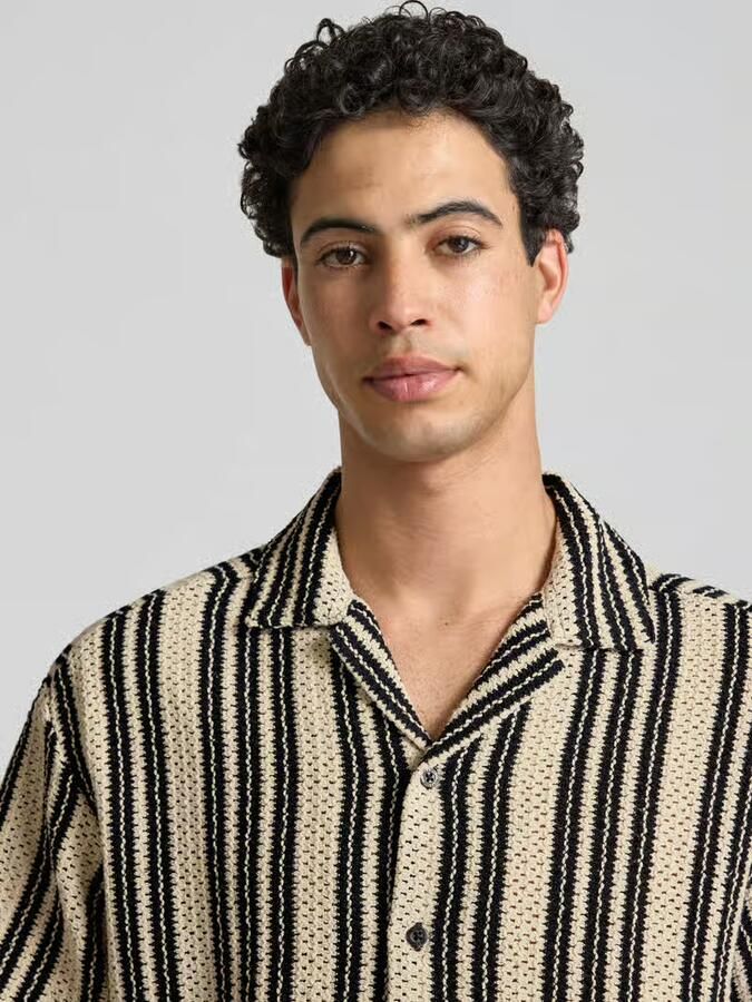 Only & Sons Regular fit vrijetijdsoverhemd met reverskraag model 'DANI' - Foto 3