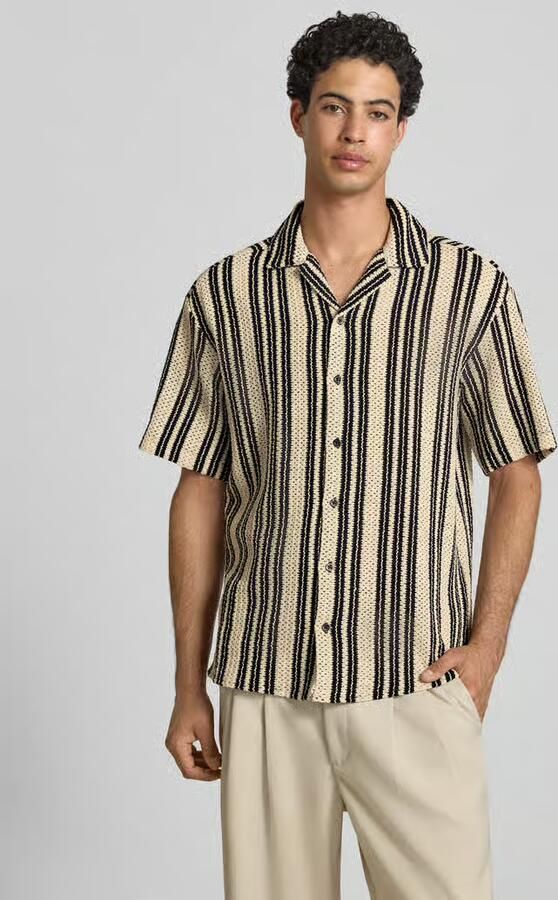 Only & Sons Regular fit vrijetijdsoverhemd met reverskraag model 'DANI' - Foto 8