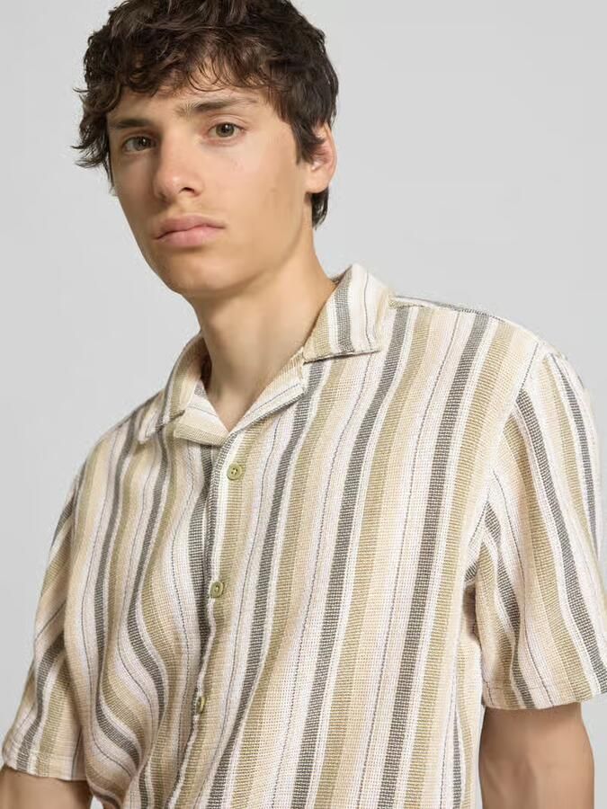 Only & Sons regular fit vrijetijdsoverhemd van katoenmix model 'TREV LIFE'