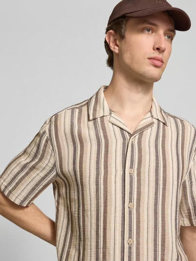 Only & Sons regular fit vrijetijdsoverhemd van katoenmix model 'TREV LIFE'