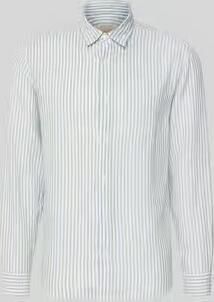 Only & Sons regular fit vrijetijdsoverhemd van mix van katoen en linnen model 'CAIDEN'