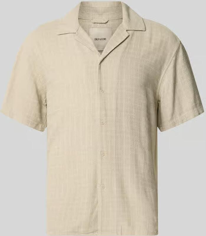 Only & Sons regular fit vrijetijdsoverhemd van mix van viscose en linnen model 'LATHAM' - Foto 9