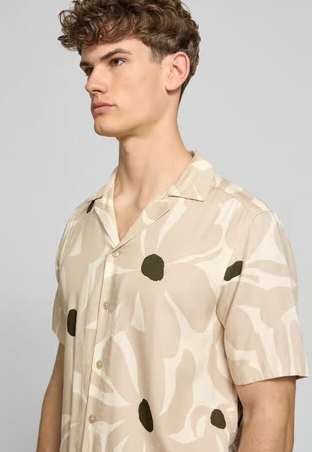 Only & Sons regular fit vrijetijdsoverhemd van pure viscose model 'DASH'