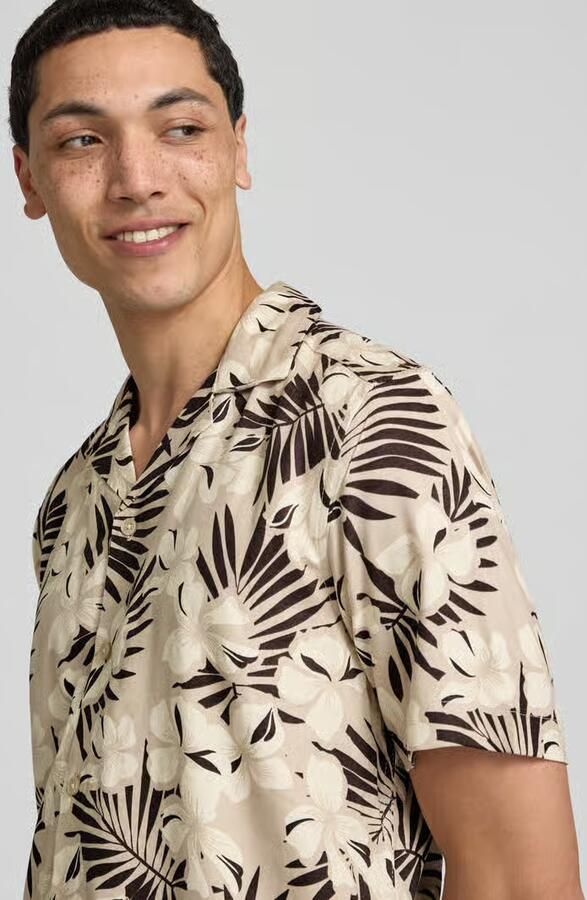 Only & Sons regular fit vrijetijdsoverhemd van pure viscose model 'DASH'