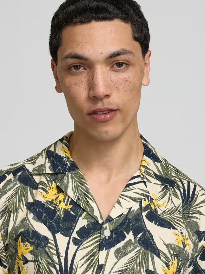 Only & Sons regular fit vrijetijdsoverhemd van pure viscose model 'DASH'