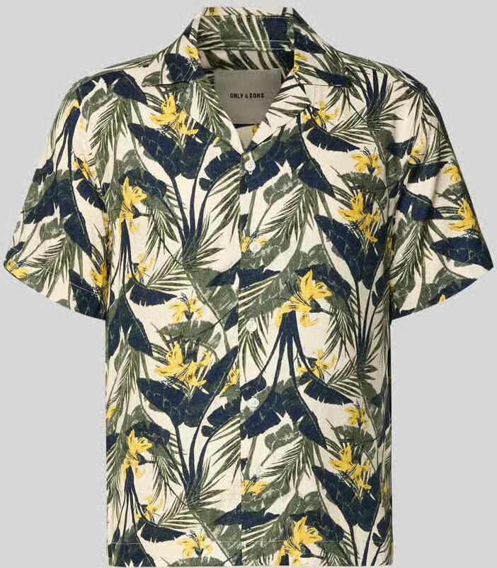 Only & Sons regular fit vrijetijdsoverhemd van pure viscose model 'DASH' - Foto 2