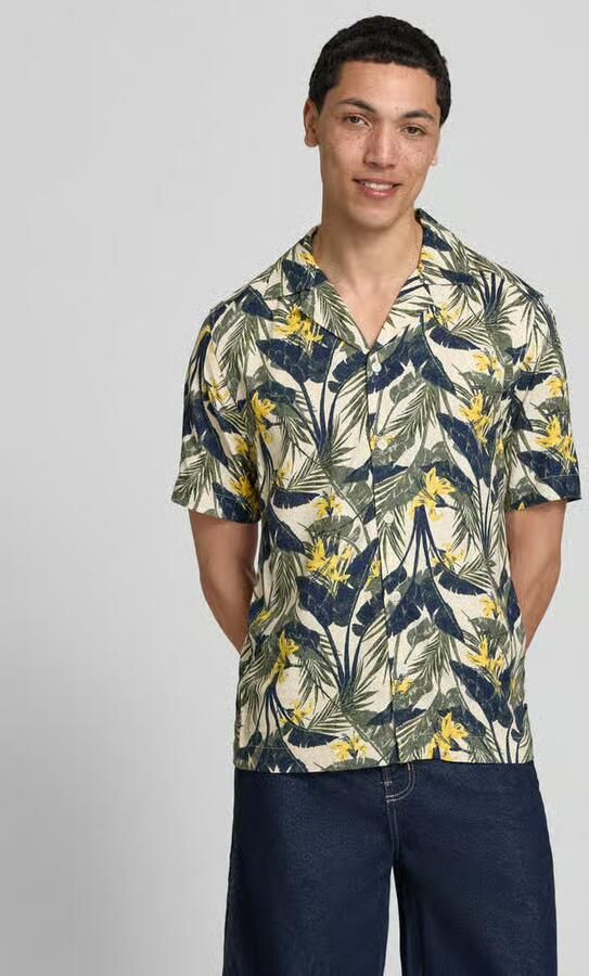 Only & Sons regular fit vrijetijdsoverhemd van pure viscose model 'DASH' - Foto 4