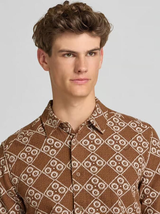 Only & Sons regular fit vrijetijdsoverhemd van puur katoen model 'JOHNSON' - Foto 2