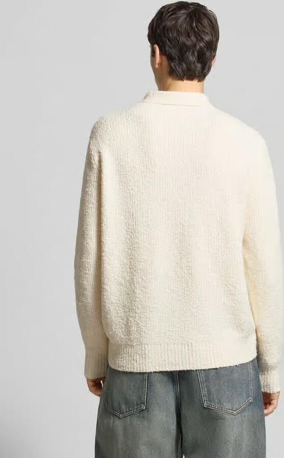 Only & Sons Relaxed fit gebreide polo van katoenmix model 'DALE LIFE' - Foto 4
