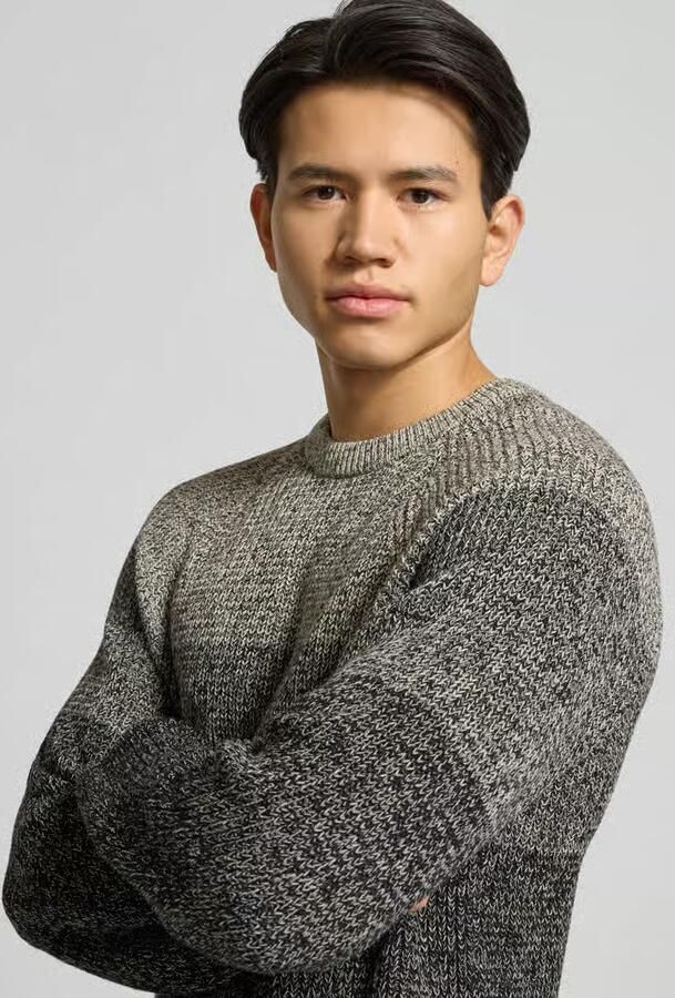 Only & Sons Relaxed fit gebreide pullover van puur katoen model 'BIRK' - Foto 2
