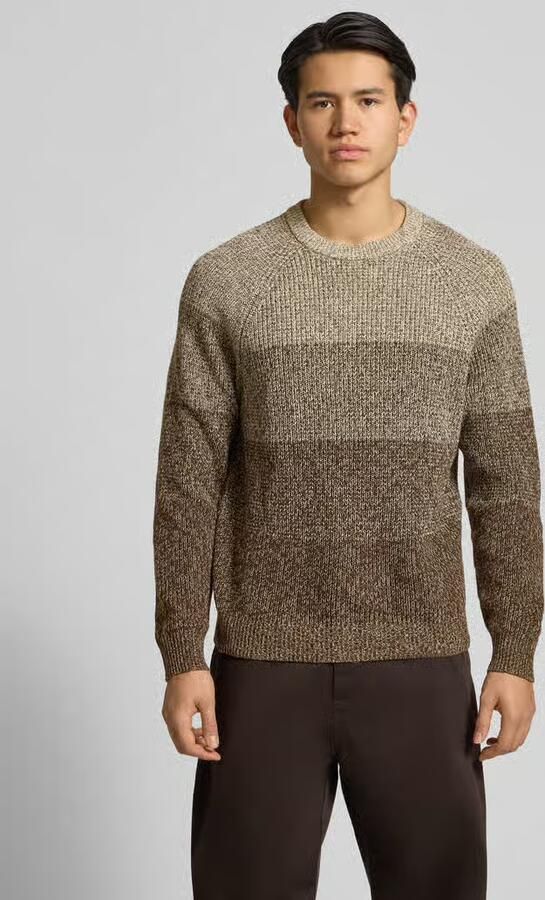 Only & Sons Relaxed fit gebreide pullover van puur katoen model 'BIRK' - Foto 8