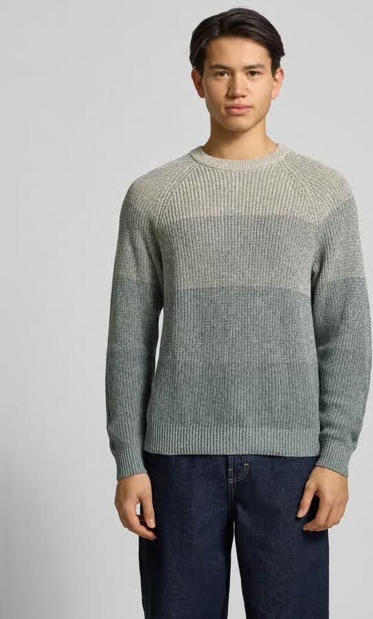 Only & Sons Relaxed fit gebreide pullover van puur katoen model 'BIRK' - Foto 3