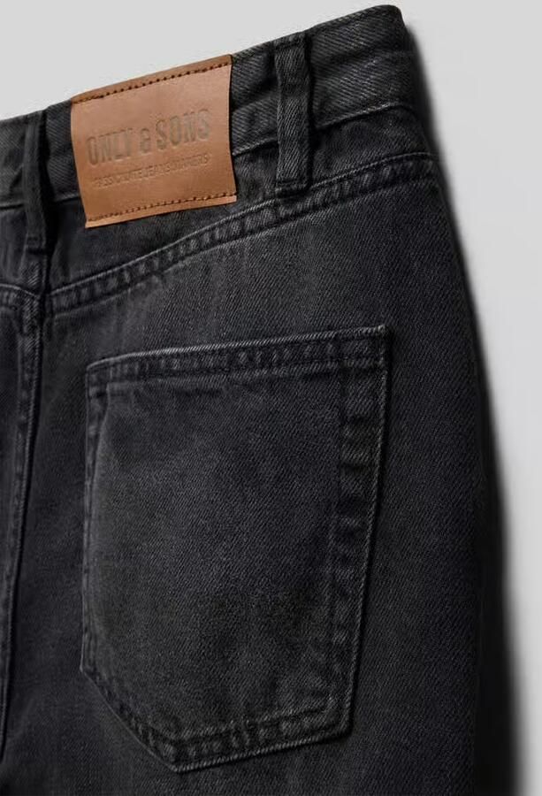 Only & Sons relaxed fit korte jeans van puur katoen model 'CARL'