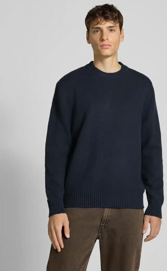 Only & Sons Relaxed fit pullover van katoenmix met wol model 'JAMES' - Foto 7