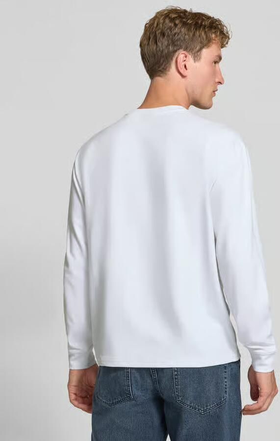 Only & Sons relaxed fit shirt met lange mouwen van katoenmix model 'SCASPIAN' - Foto 7