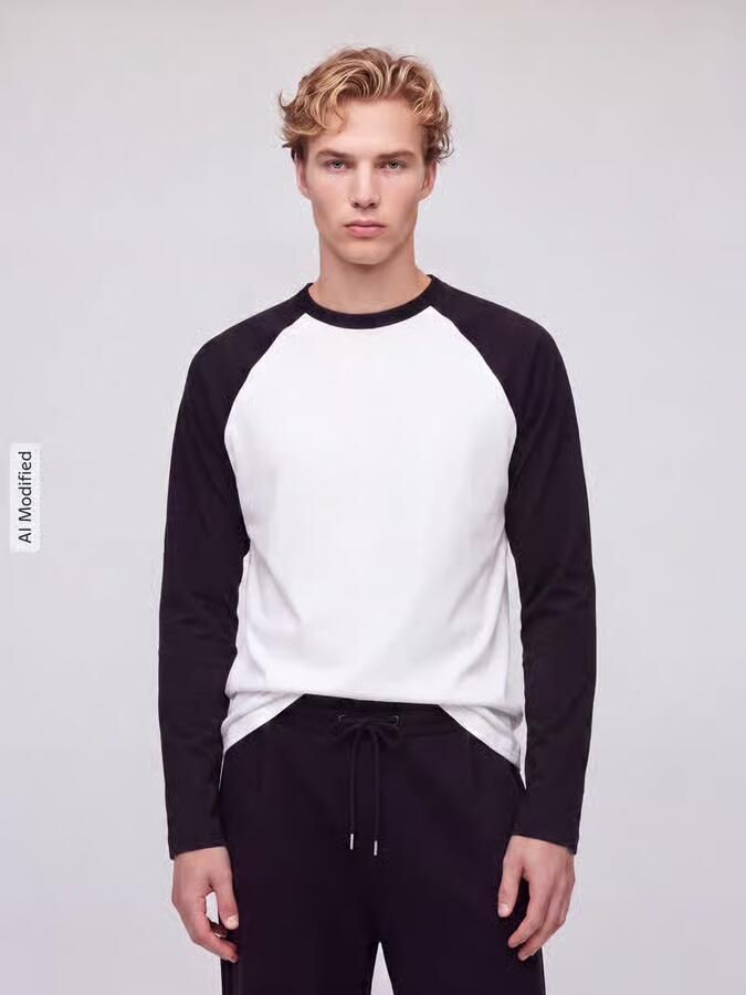 Only & Sons relaxed fit shirt met lange mouwen van pure katoen model 'HEATON' - Foto 4