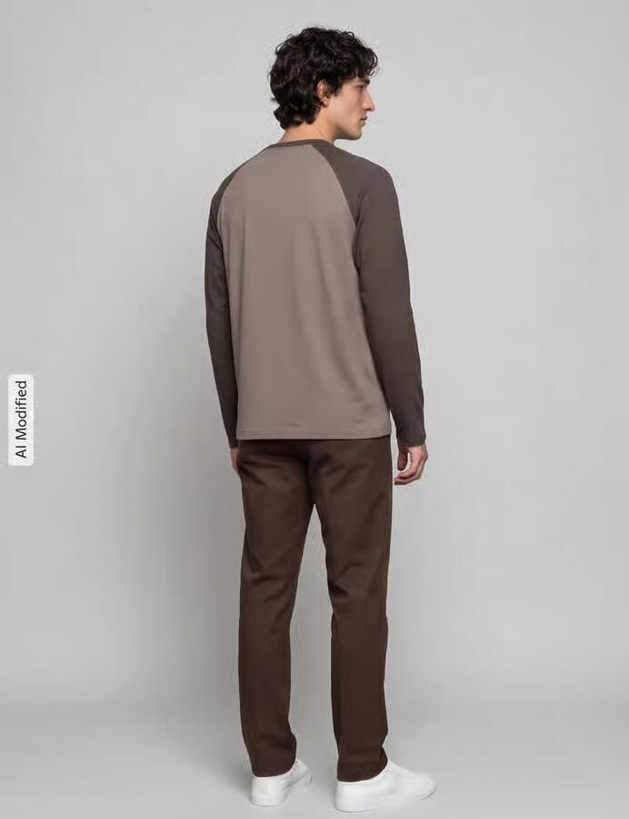 Only & Sons relaxed fit shirt met lange mouwen van pure katoen model 'HEATON' - Foto 2