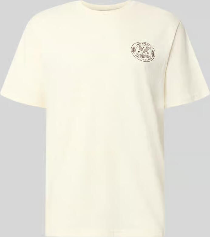Only & Sons relaxed fit T-shirt van puur katoen model 'CAP' - Foto 3