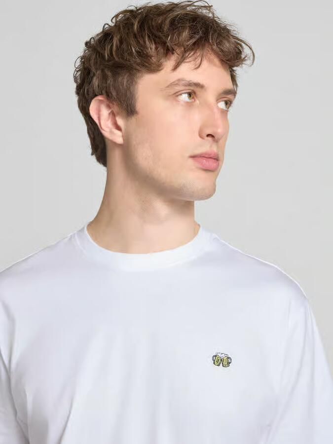 Only & Sons relaxed fit T-shirt van puur katoen model 'FRED'