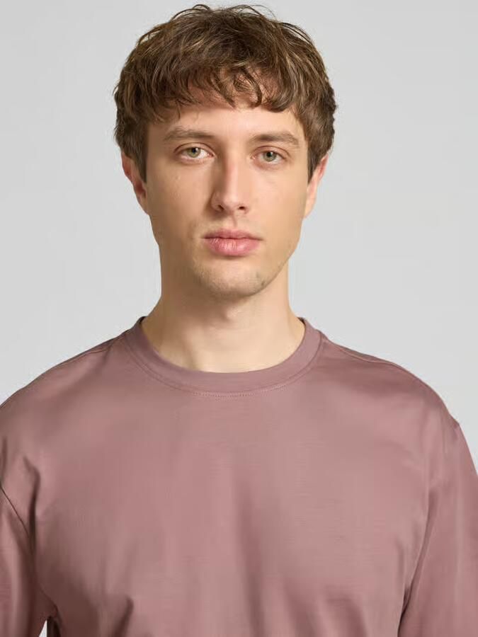 Only & Sons relaxed fit T-shirt van puur katoen model 'FRED LIFE' - Foto 4