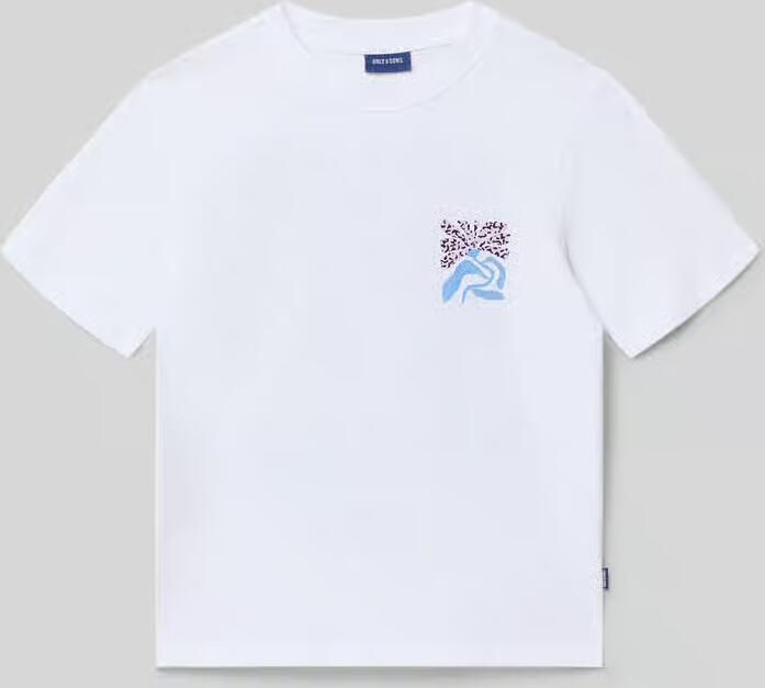 Only & Sons relaxed fit t-shirt van puur katoen model 'MEMPHIS' - Foto 5
