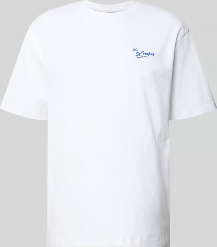 Only & Sons relaxed fit T-shirt van puur katoen model 'MILO' - Foto 2