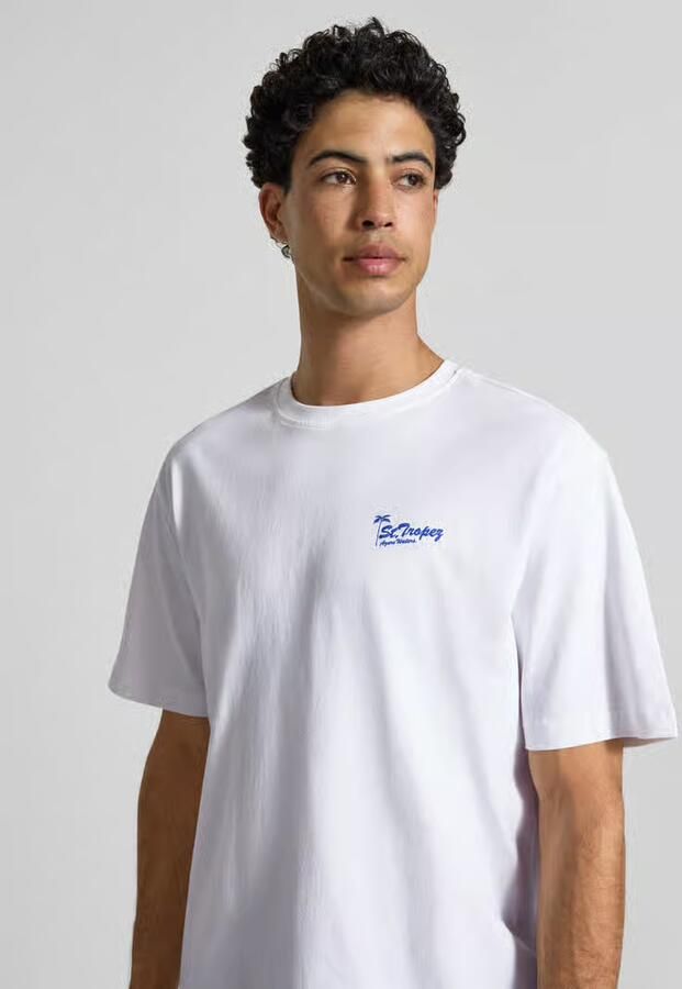 Only & Sons relaxed fit T-shirt van puur katoen model 'MILO'