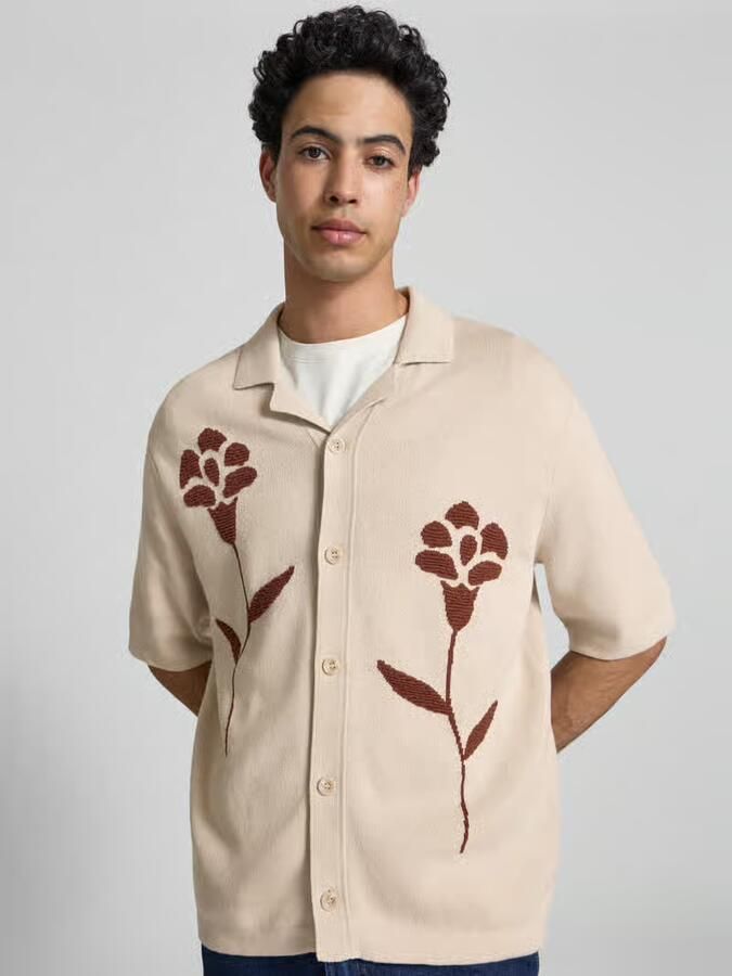 Only & Sons Relaxed fit vrijetijds overhemd van puur katoen model 'SONNY'