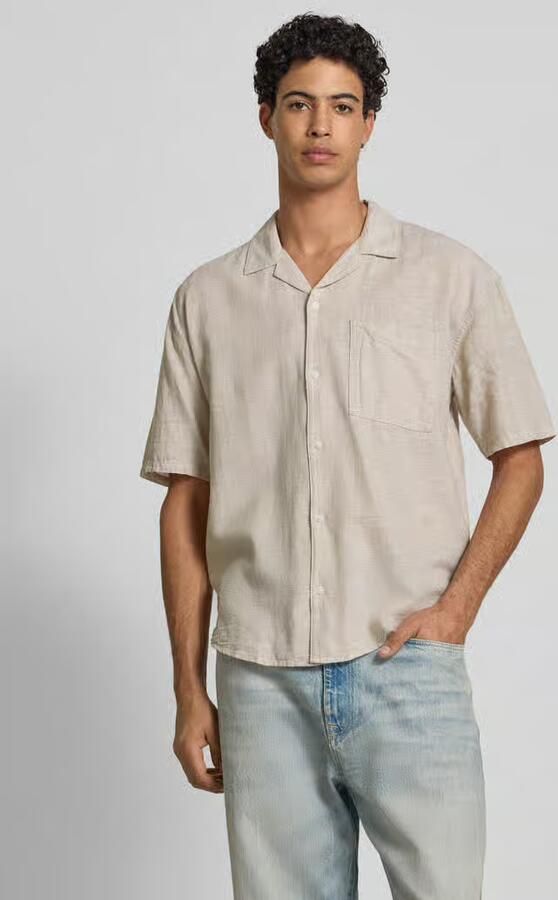 ONLY & SONS Overhemd met korte mouwen ONSCAIDEN LIFE RELAX SS RESORT 1PKT SHIR - Foto 2