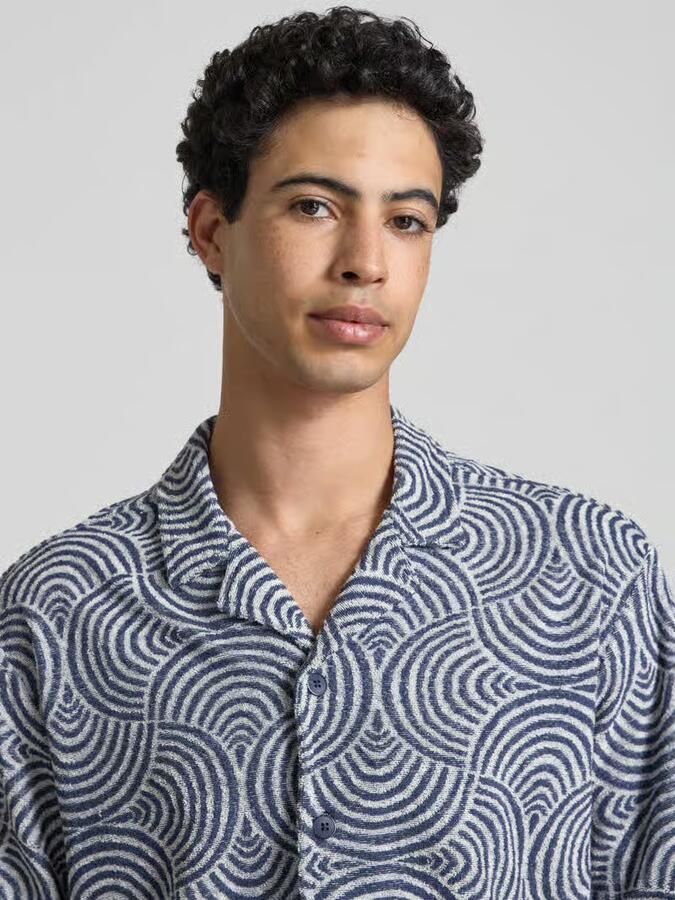 Only & Sons relaxed fit vrijetijdsoverhemd met katoen model 'CLEMENT'